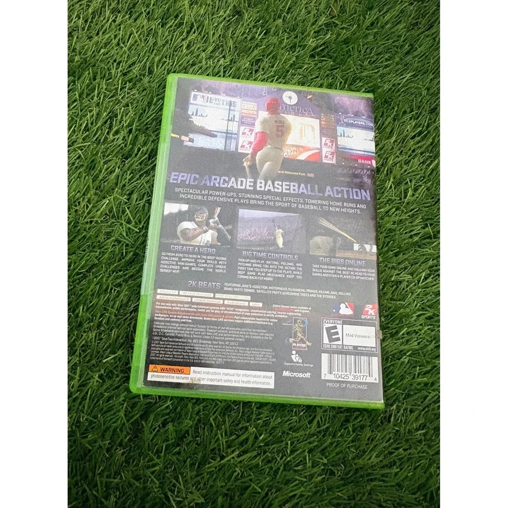 The BIGS Xbox 360 2K Sports Arcade Baseball Game Albert Pujols MLB 2007 NTSC‎